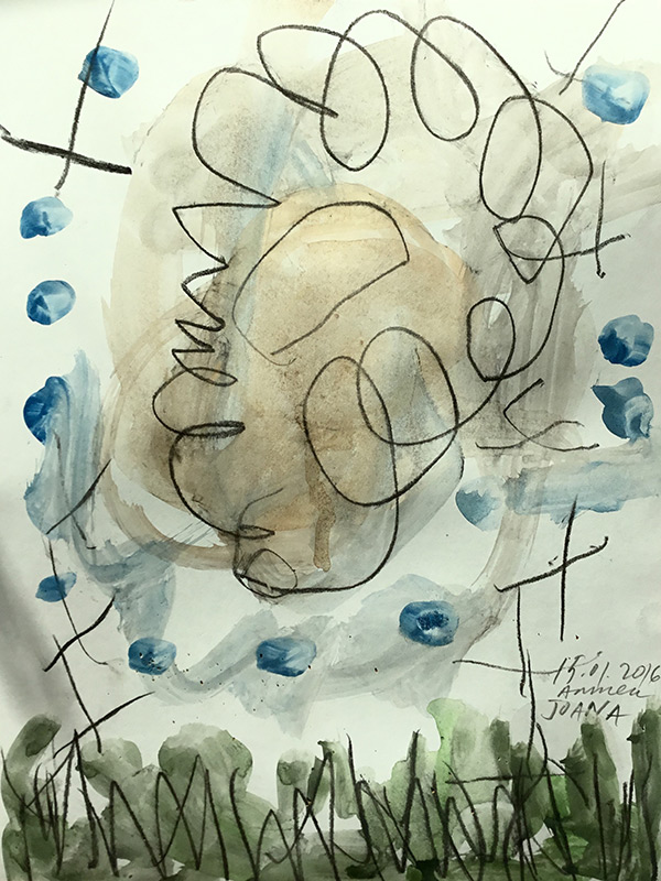 Flor y lluvia