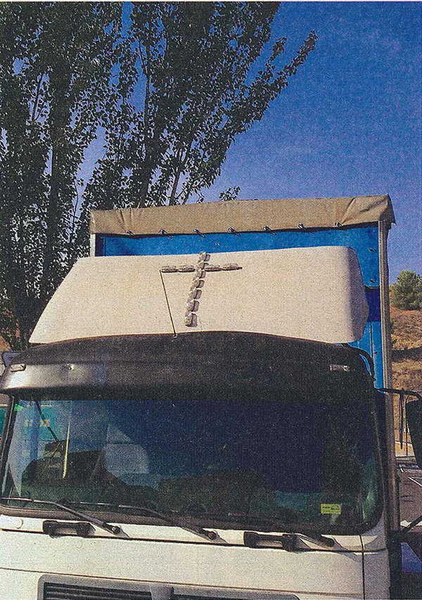 El camión de la cruz