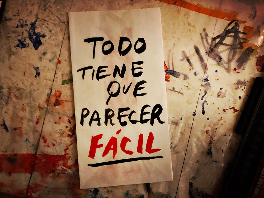 Todo tiene que parecer fácil