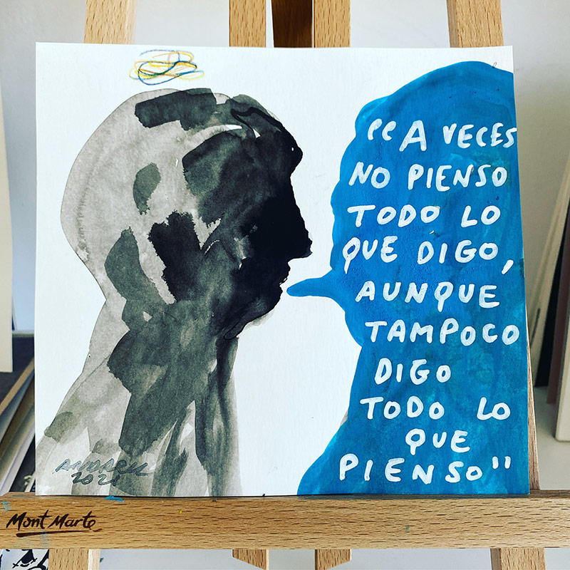 A veces...