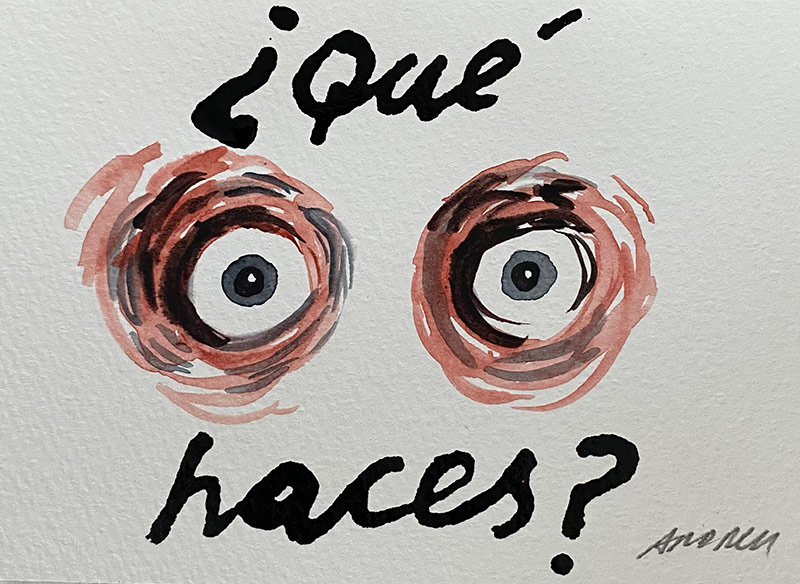 ¿Qué haces?